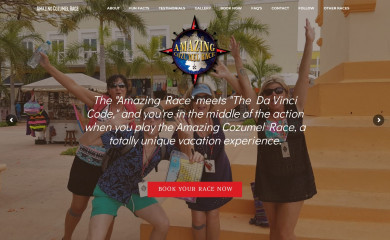 amazingcozumelrace.com screenshot