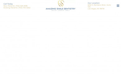 amazingsmiledentistry.com screenshot