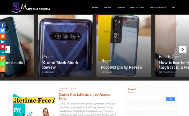amazonmixproduct.com screenshot