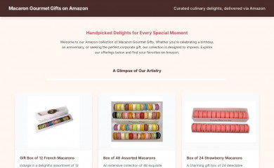 amazongourmetgifts.com screenshot
