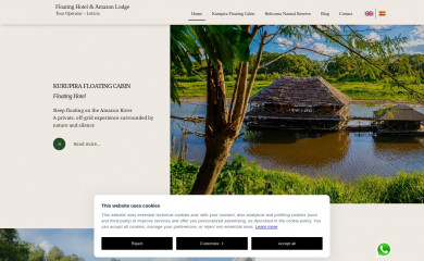 amazonheliconia.com screenshot