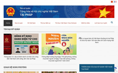 ambassade-vietnam.com screenshot