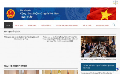 ambassade-vietnam.com screenshot