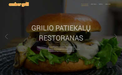 ambergrill.lt screenshot