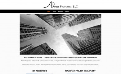 amberpropllc.com screenshot