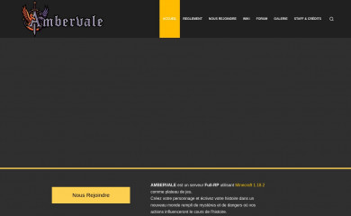ambervale.net screenshot