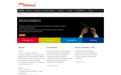 ambitious.dk screenshot