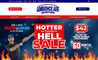 ambienceair.com screenshot