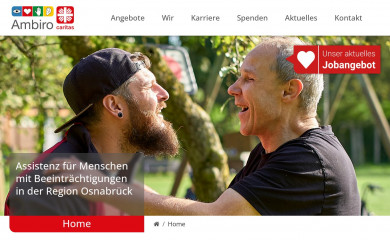 ambiro.de screenshot