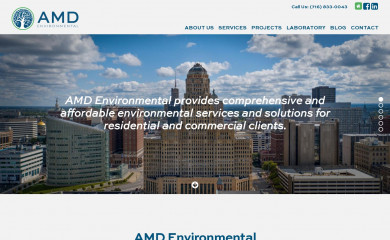 amdenvironmental.com screenshot