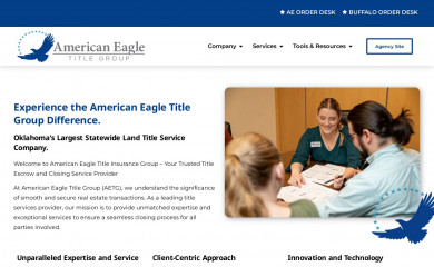 ameagletitle.com screenshot