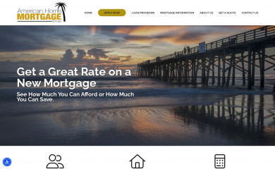 americanhomemortgagegroup.com screenshot