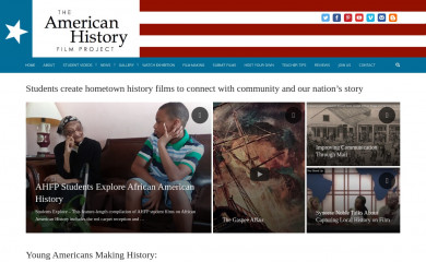 americanhistoryfilmproject.org screenshot