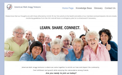 americanmahjonggventures.com screenshot