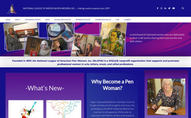 americanpenwomen.org screenshot