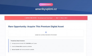 amerikyvplzni.cz screenshot