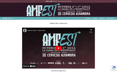 amfest.es screenshot