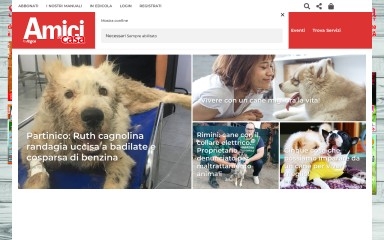 http://amicidicasa.it screenshot