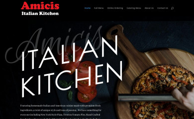 amicisitaliankitchen.com screenshot