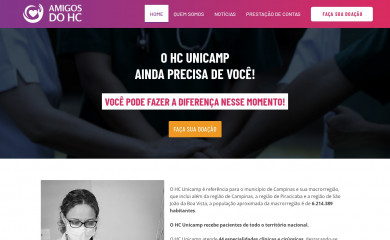 amigosdohcunicamp.com.br screenshot