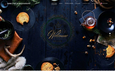 amir-restaurant.com screenshot