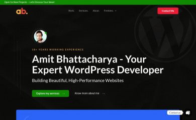 amitbhattacharya.com screenshot