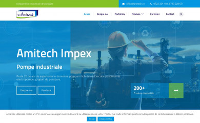 amitechpompe.ro screenshot