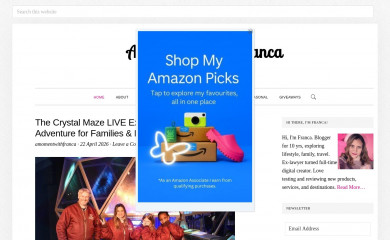 amomentwithfranca.com screenshot
