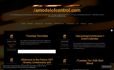 amodelofcontrol.com screenshot
