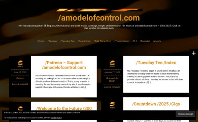 amodelofcontrol.com screenshot