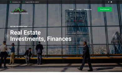 amosholdings.com screenshot