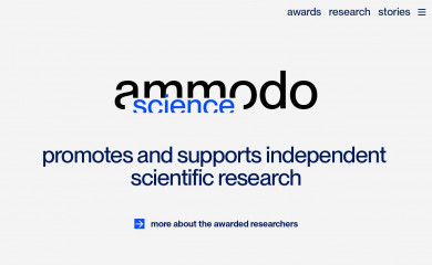 ammodo-science-award.org screenshot
