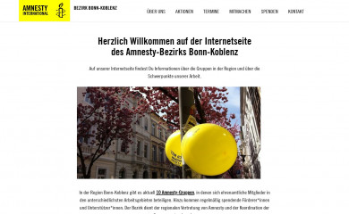 amnesty-bonn.de screenshot