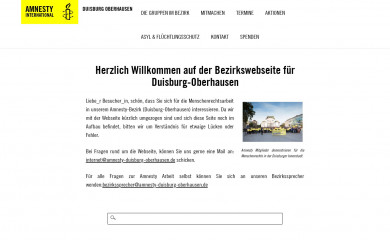 amnesty-duisburg-oberhausen.de screenshot