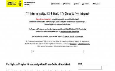 https://amnesty-intern.de screenshot