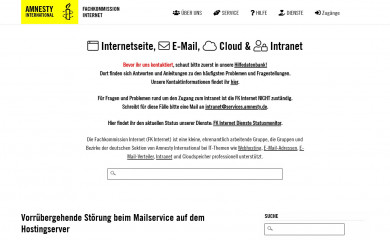 https://amnesty-intern.de screenshot