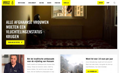 amnesty.nl screenshot