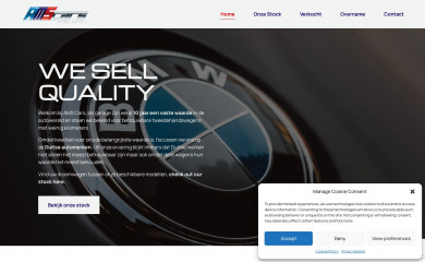 amscars.be screenshot