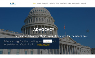 amsp.org screenshot