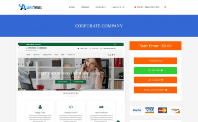 Corporate Company screenshot