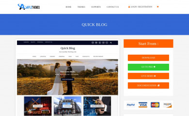 Quick Blog screenshot