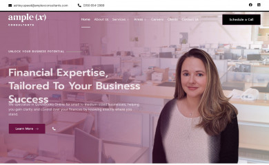 amplexconsultants.com screenshot