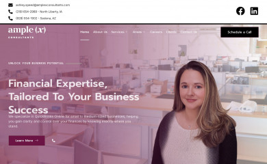 amplexconsultants.com screenshot