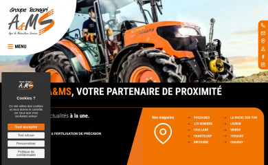 ams-tecnagri.com screenshot