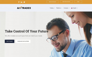 amtradex.com screenshot