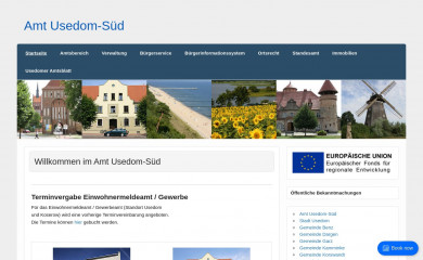 amtusedom-sued.de screenshot
