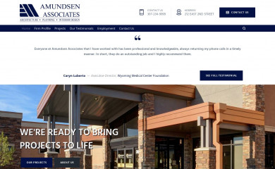 amundsenassociates.com screenshot