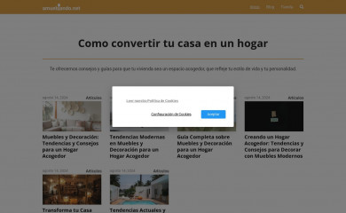 amueblando.net screenshot
