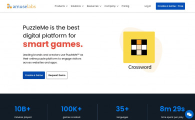 amuselabs.com screenshot