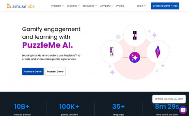 amuselabs.com screenshot